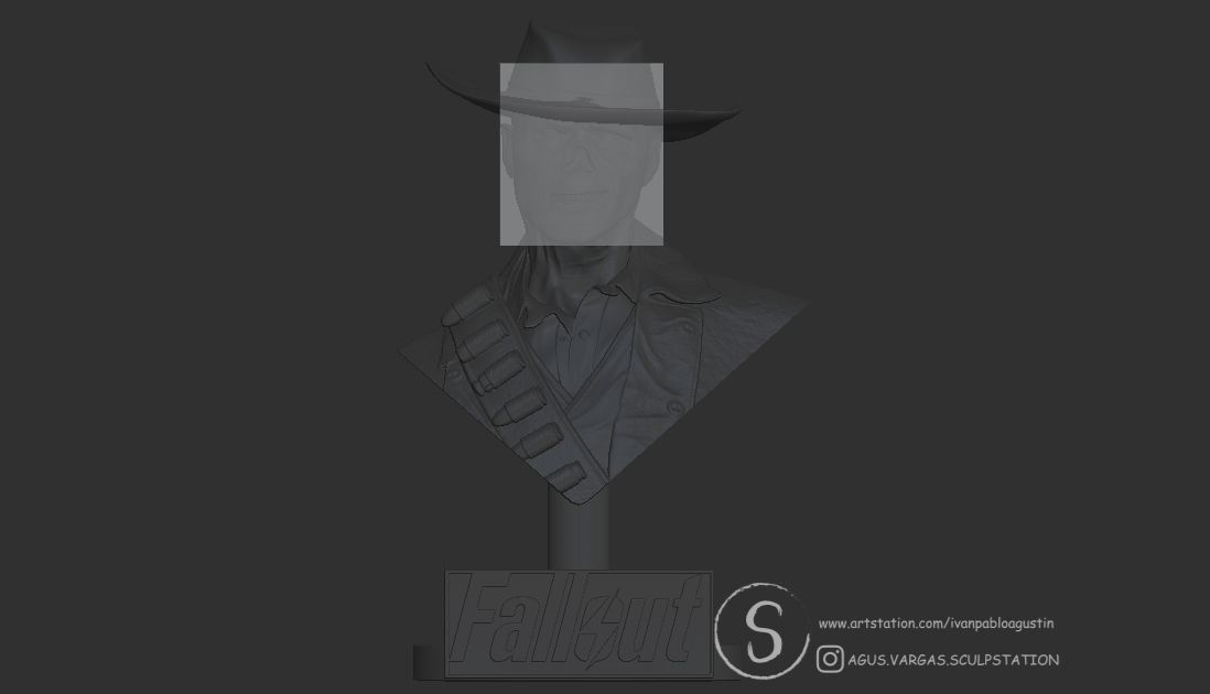 THE GHOUL - FALLOUT fanart 3D print model_17