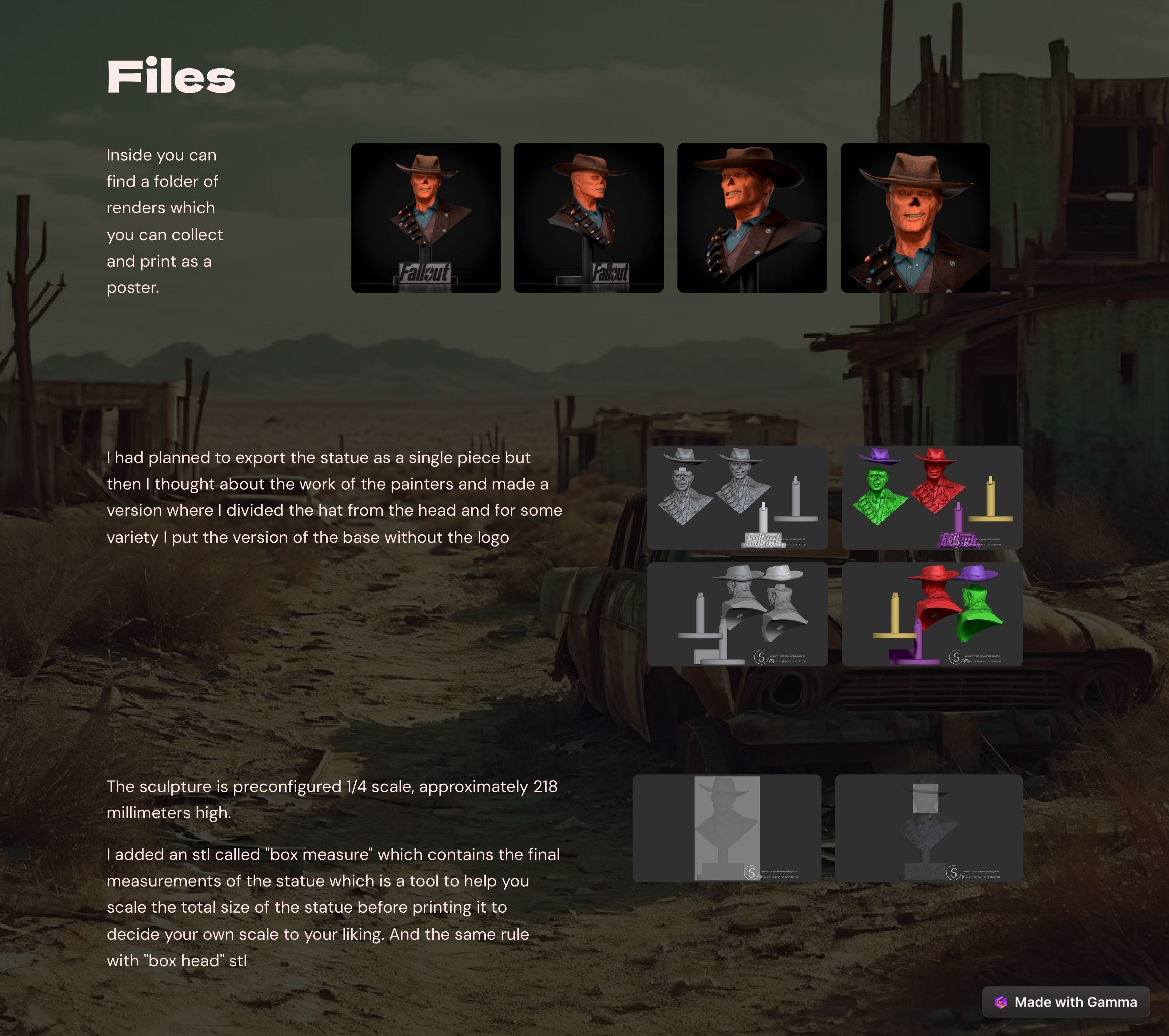 THE GHOUL - FALLOUT fanart 3D print model_1