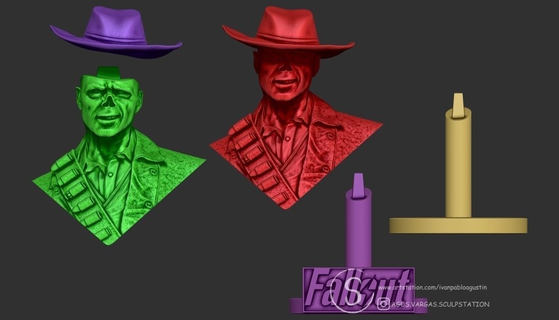 THE GHOUL - FALLOUT fanart 3D print model_13