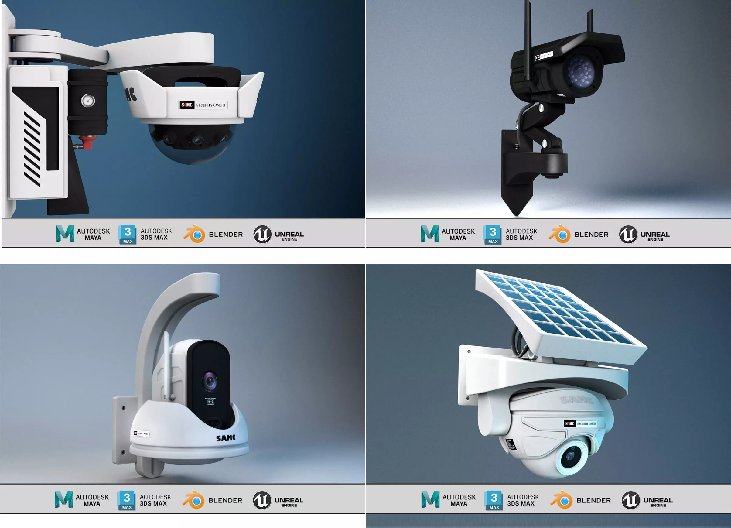 camera 3D Model Collection_0