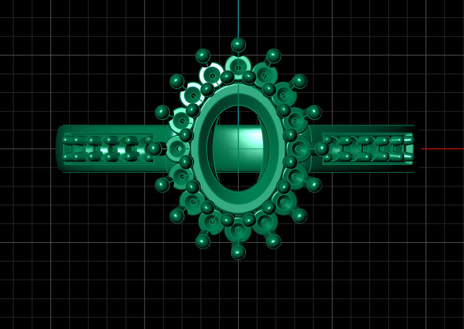 Ring solitare 3D print model_11