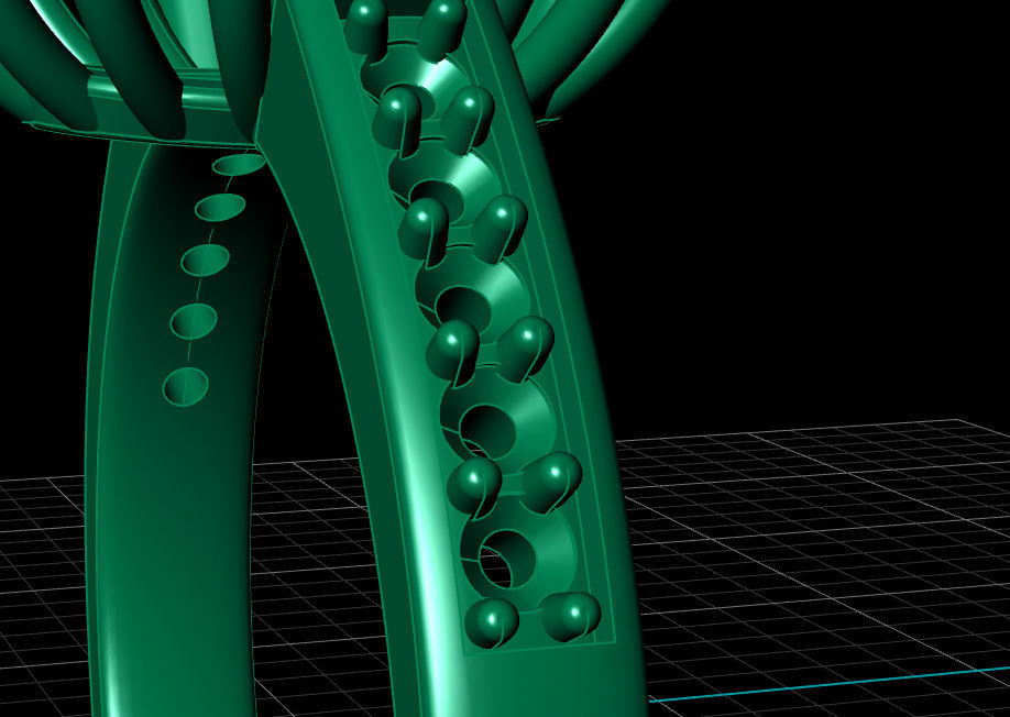 Ring solitare 3D print model_15