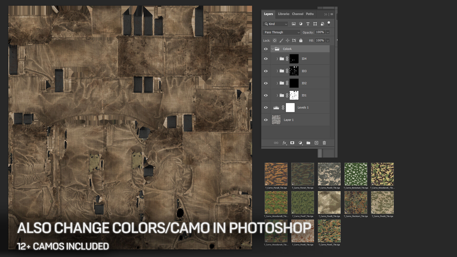 AAA MODULAR SOLDIER PACK Vol3 Low-poly 3D model_10