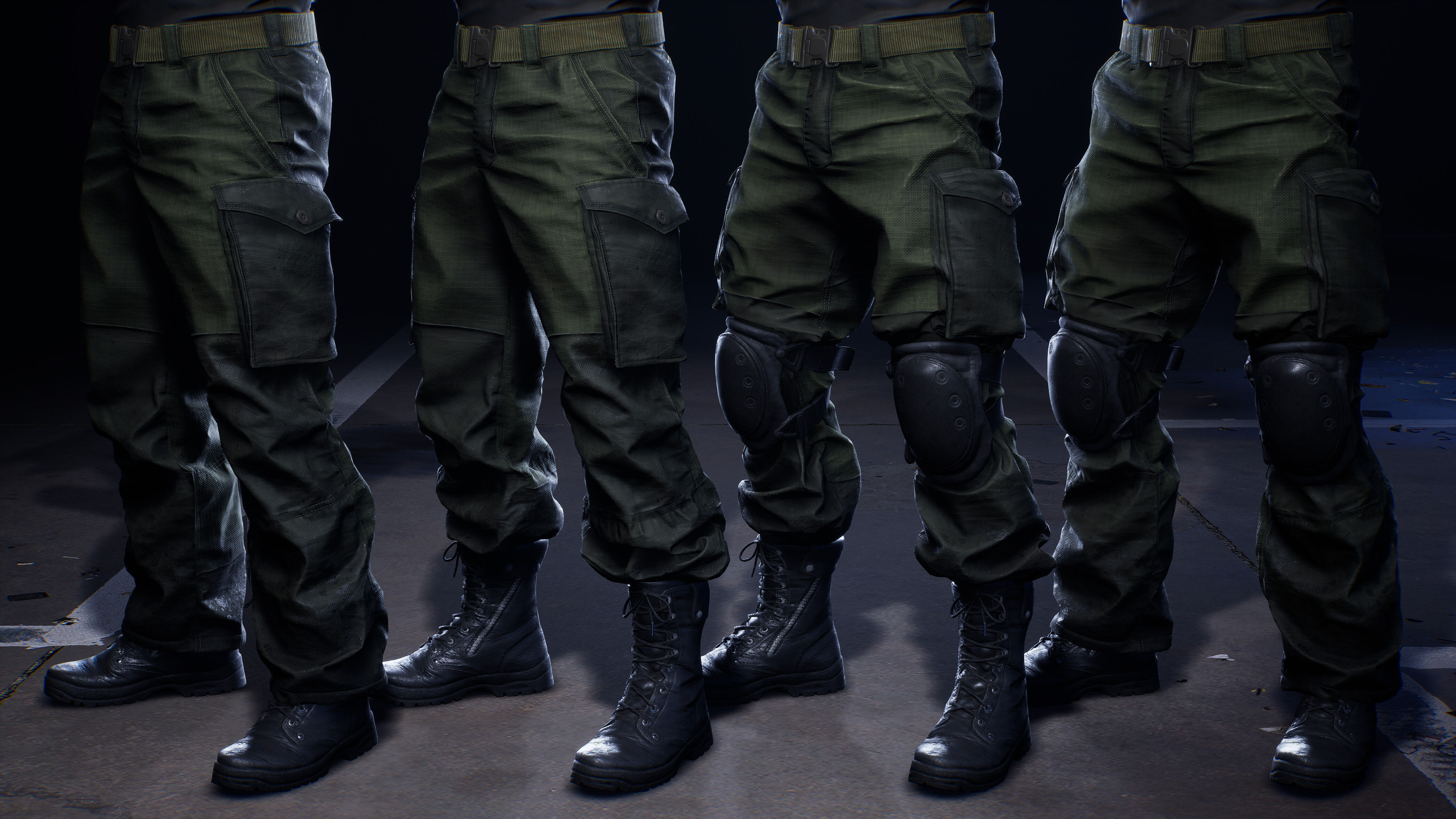 AAA MODULAR SOLDIER PACK Vol3 Low-poly 3D model_20