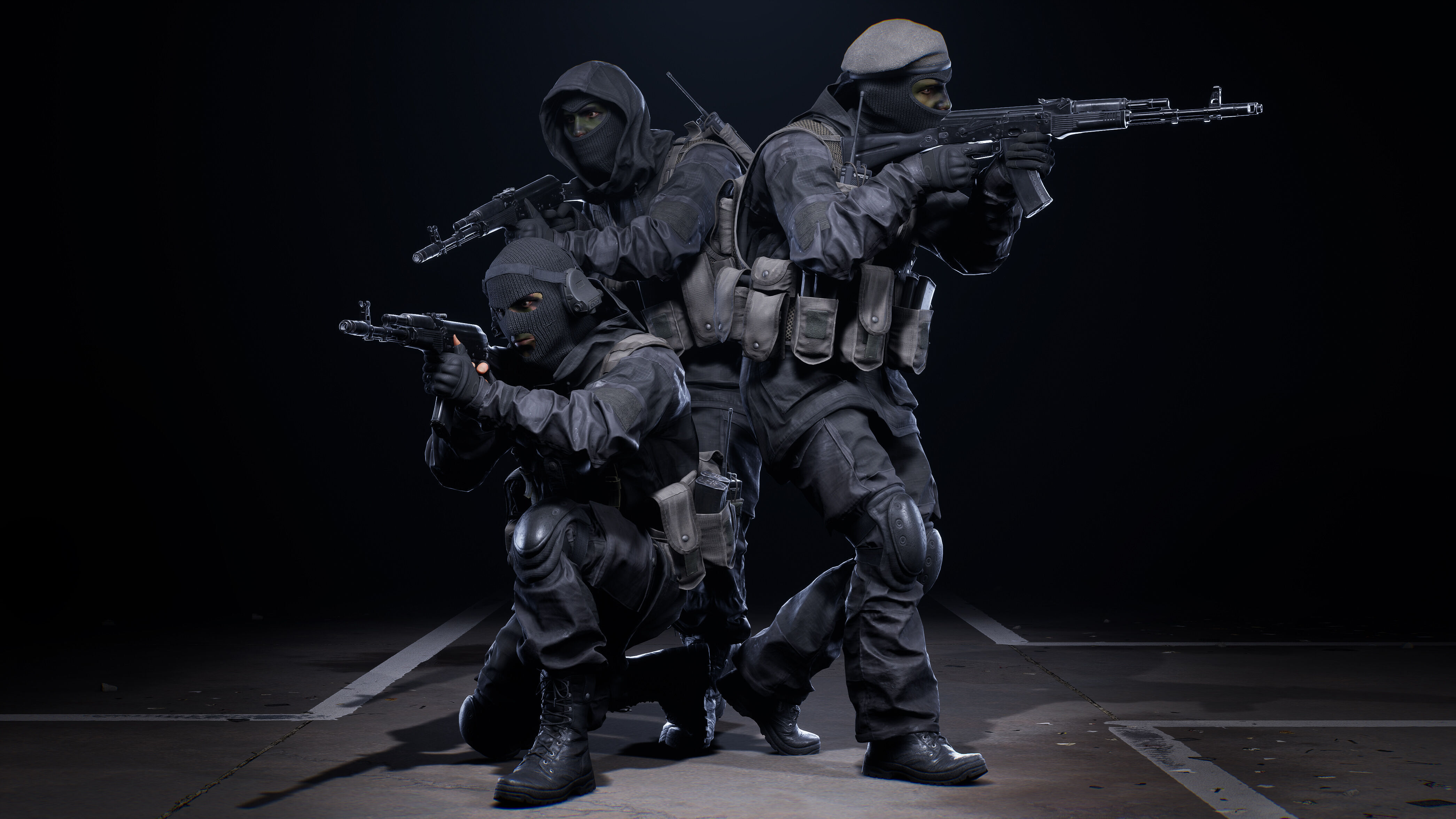 AAA MODULAR SOLDIER PACK Vol3 Low-poly 3D model_11