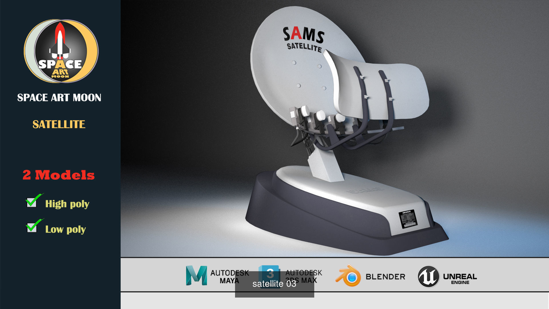 satellite 3D Model Collection_2