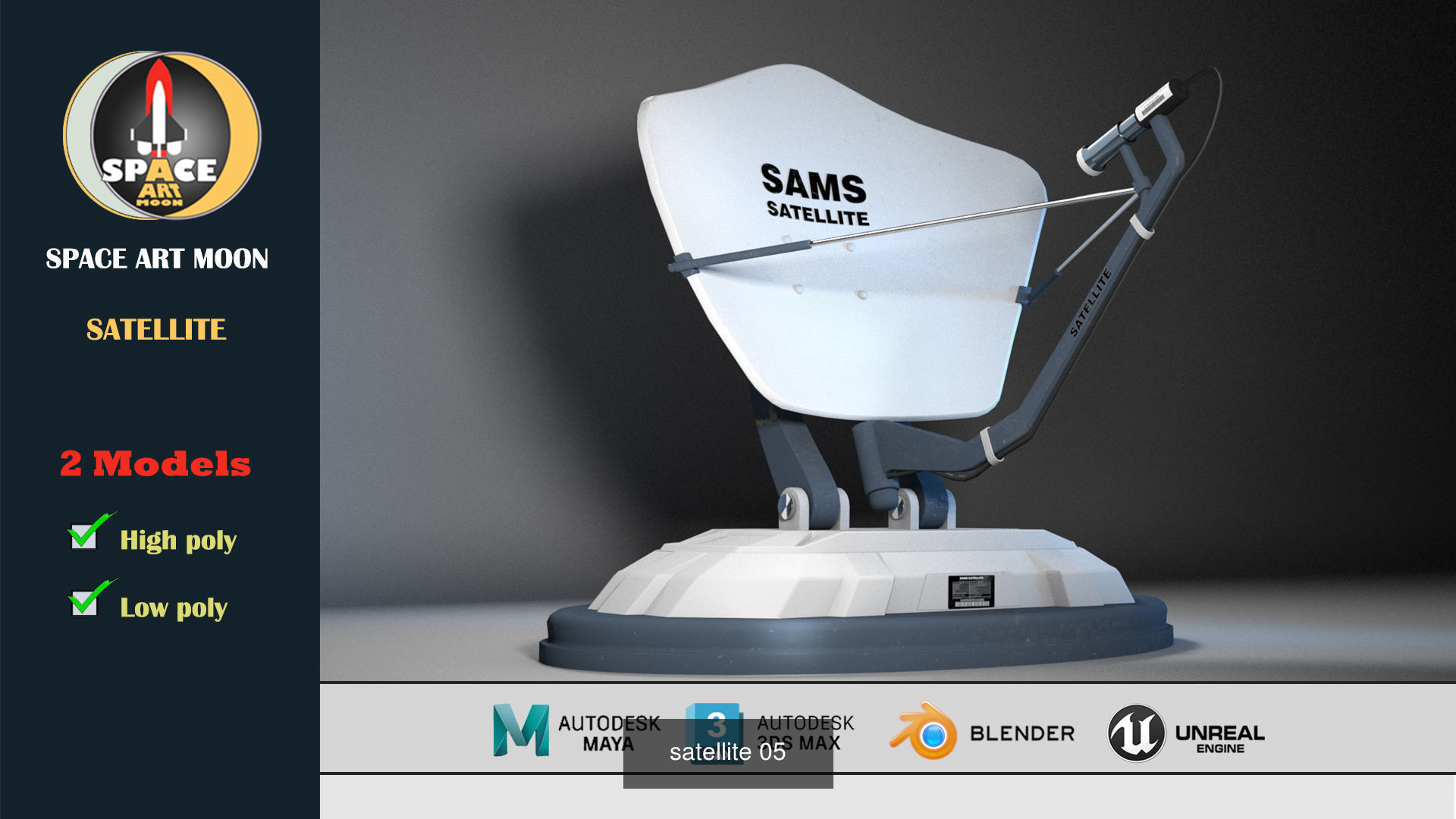 satellite 3D Model Collection_4