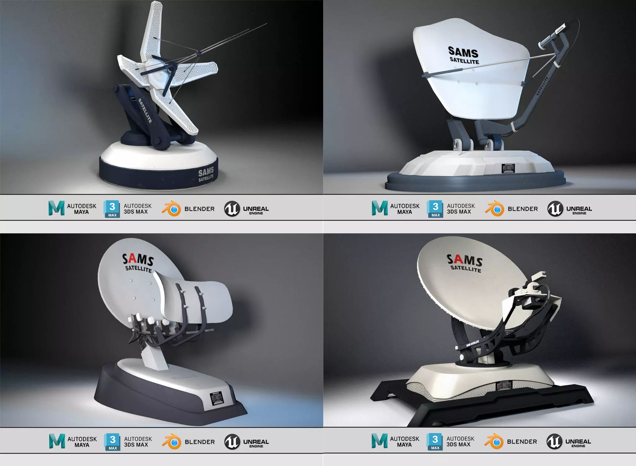satellite 3D Model Collection_0