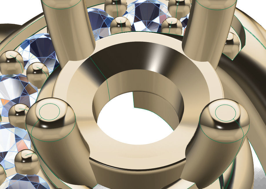 Fashion Ring 3D print model_6