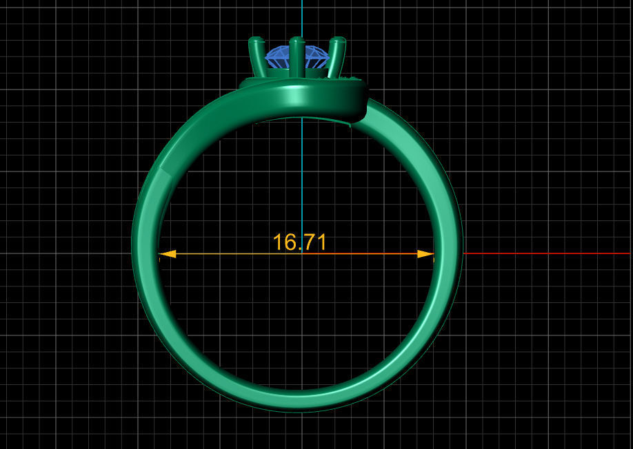 Fashion Ring 3D print model_18