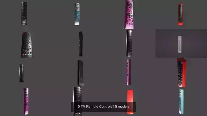 5 TV Remote Controls