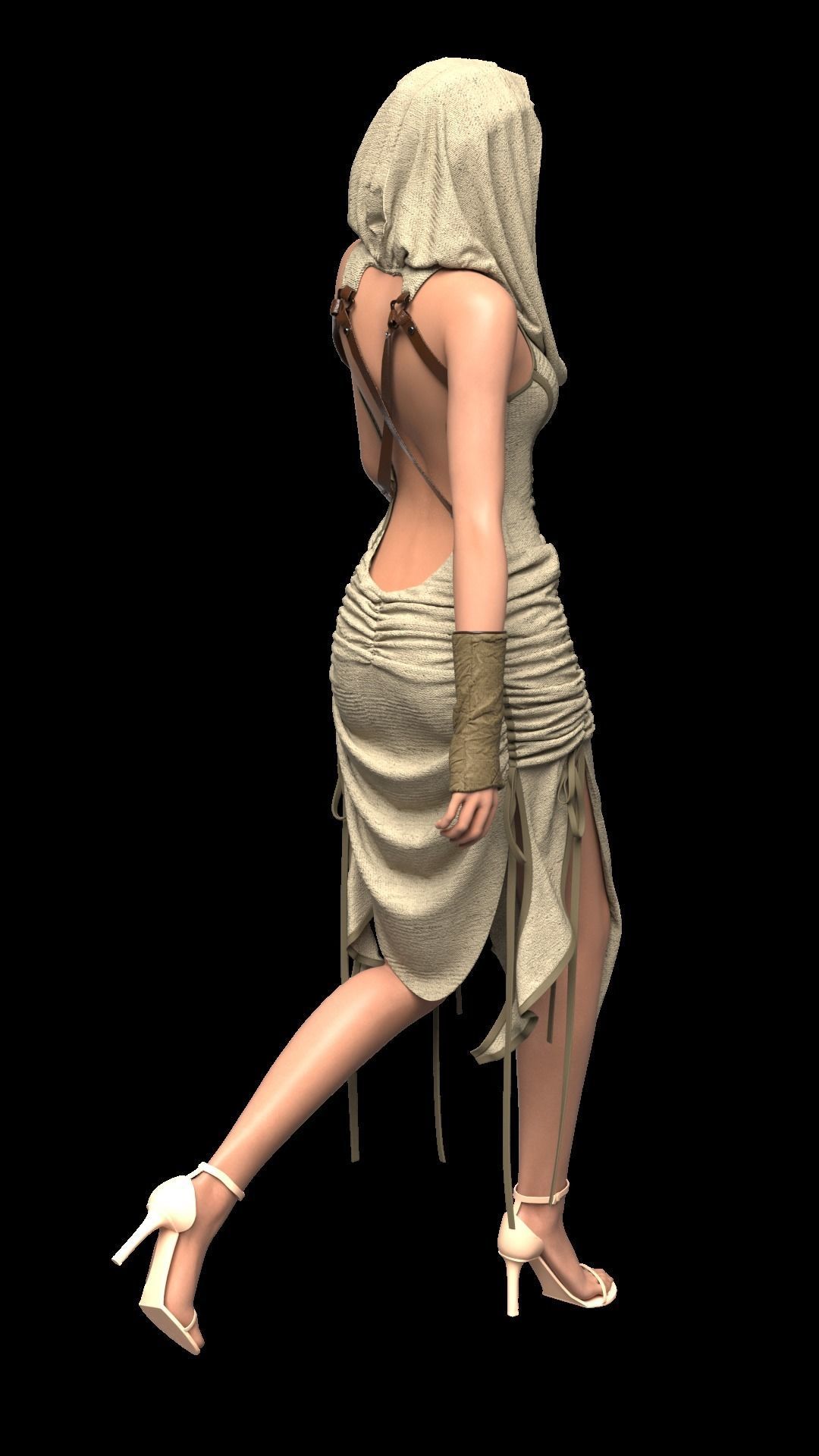 Desert Style 3D model_13