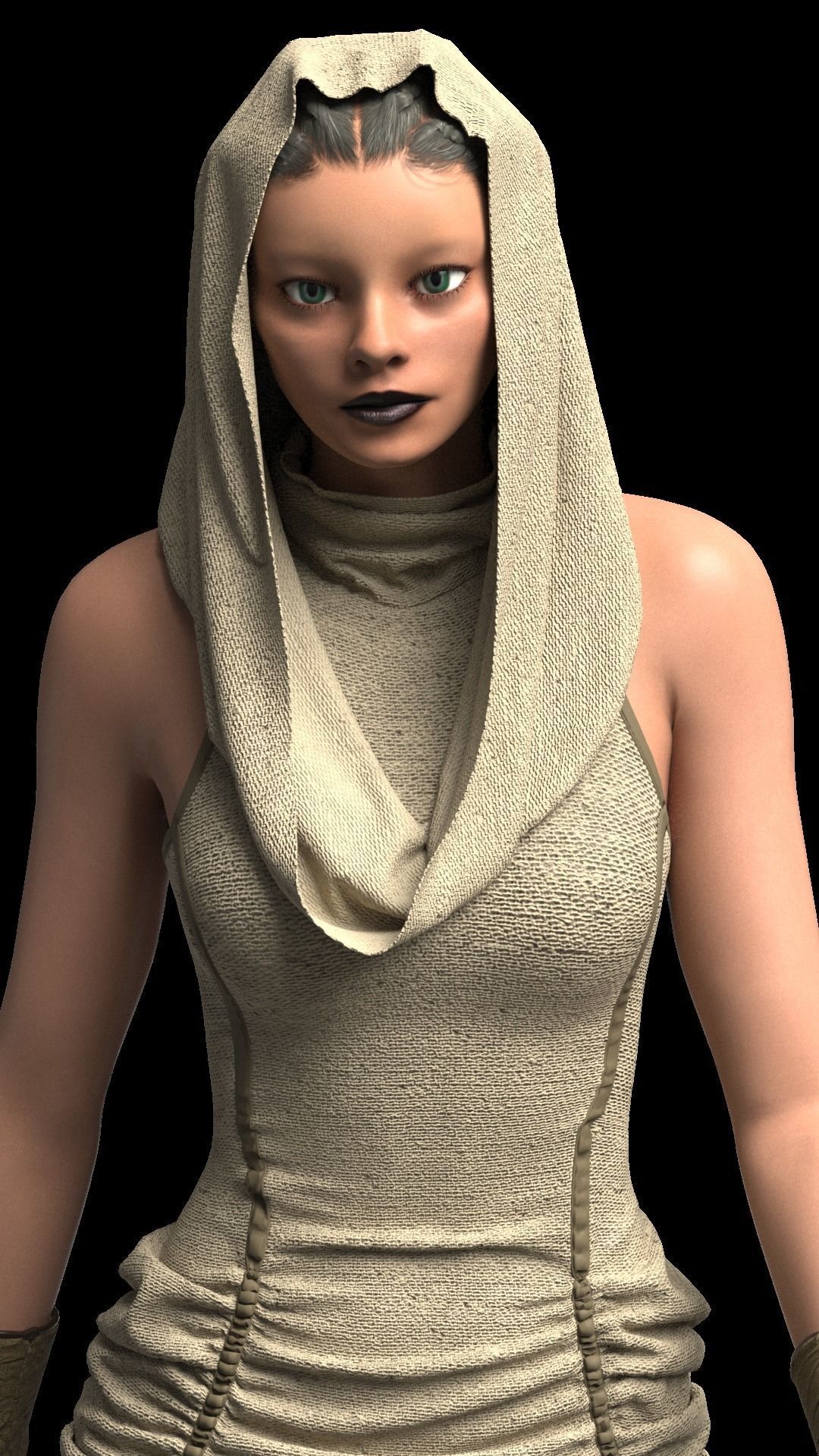 Desert Style 3D model_17