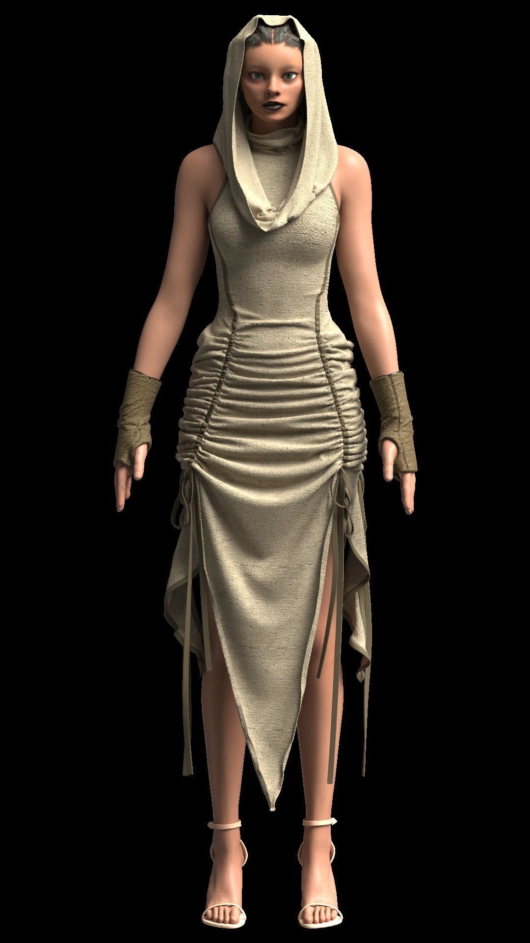 Desert Style 3D model_20