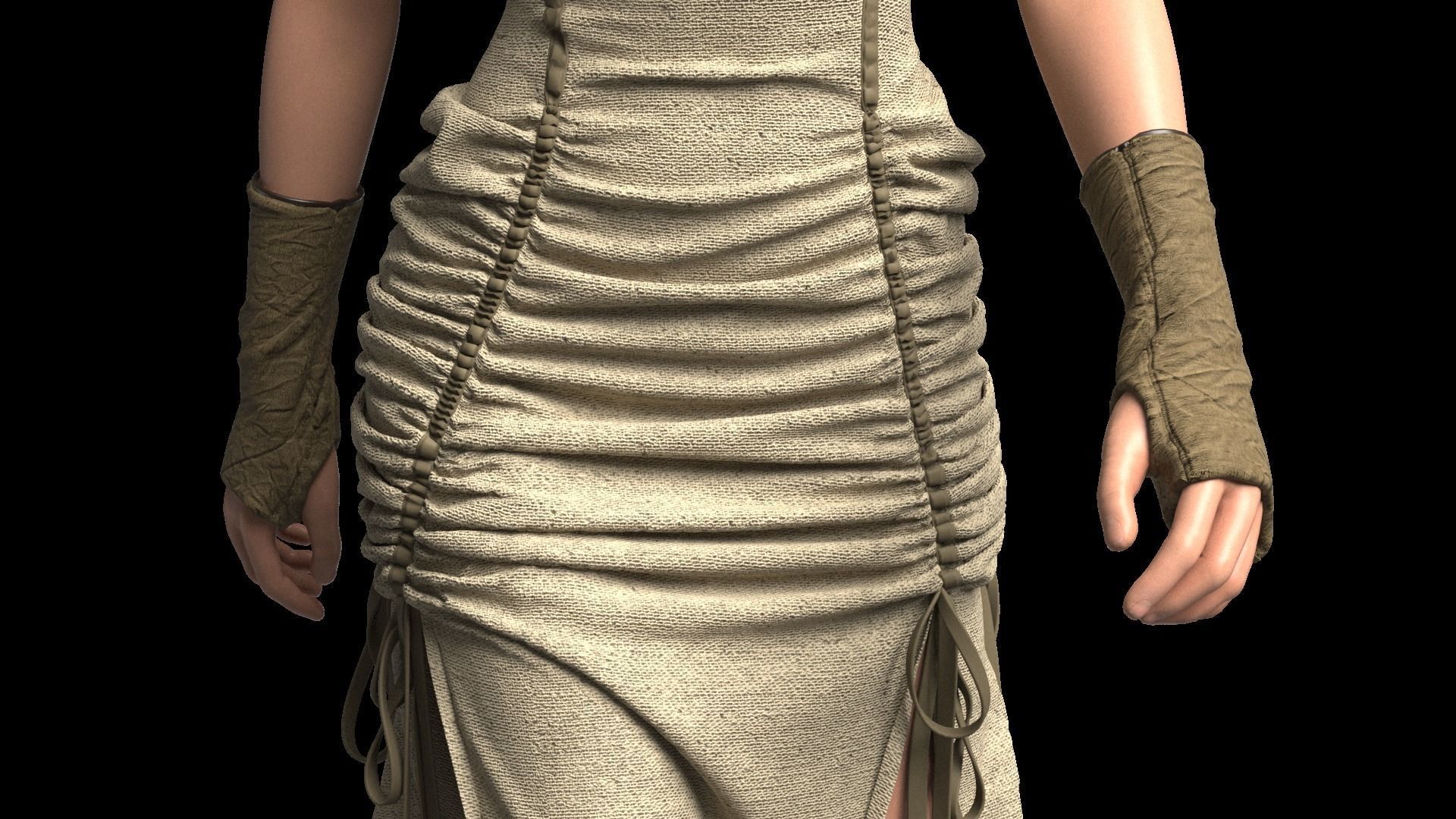 Desert Style 3D model_16