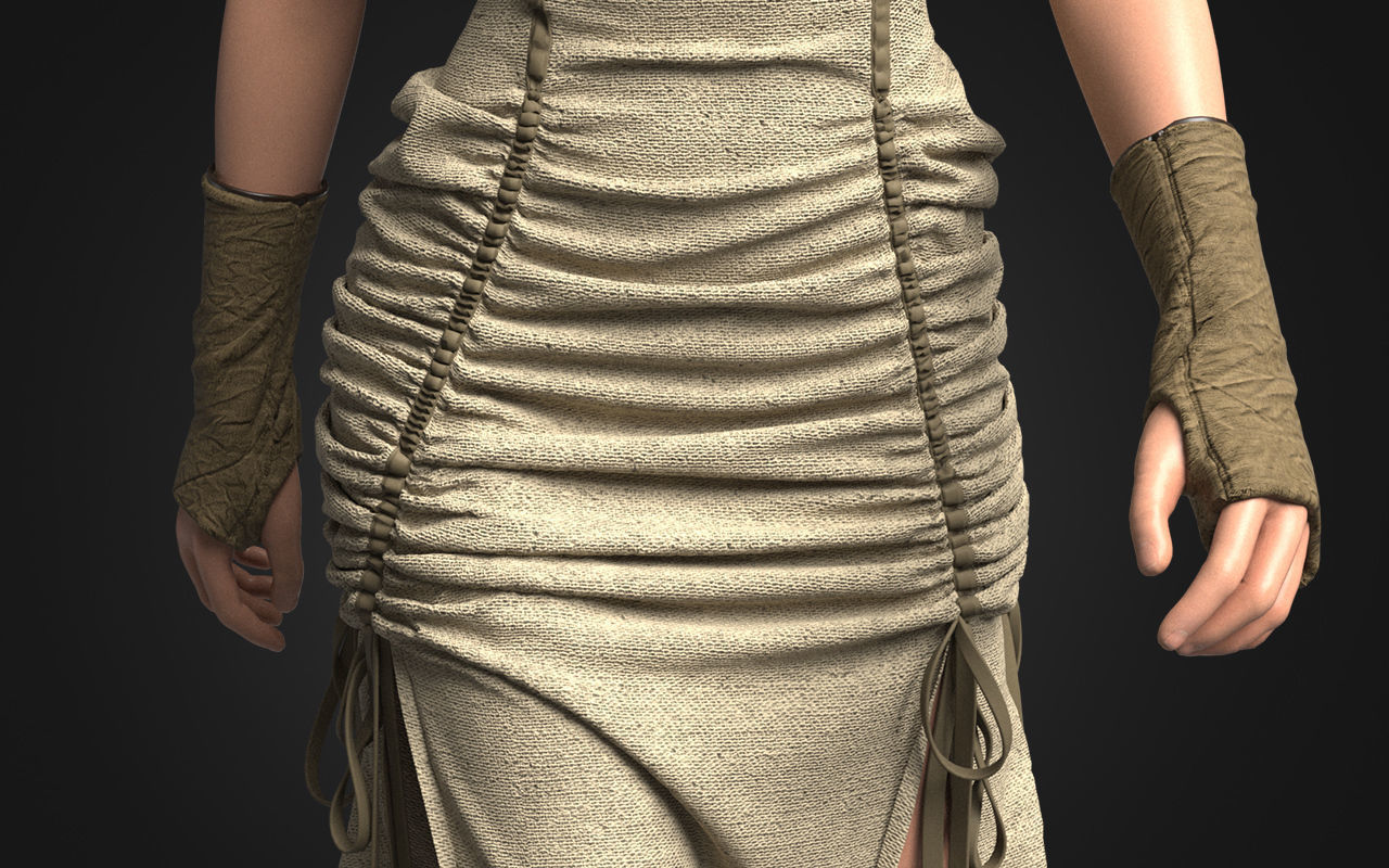 Desert Style 3D model_8