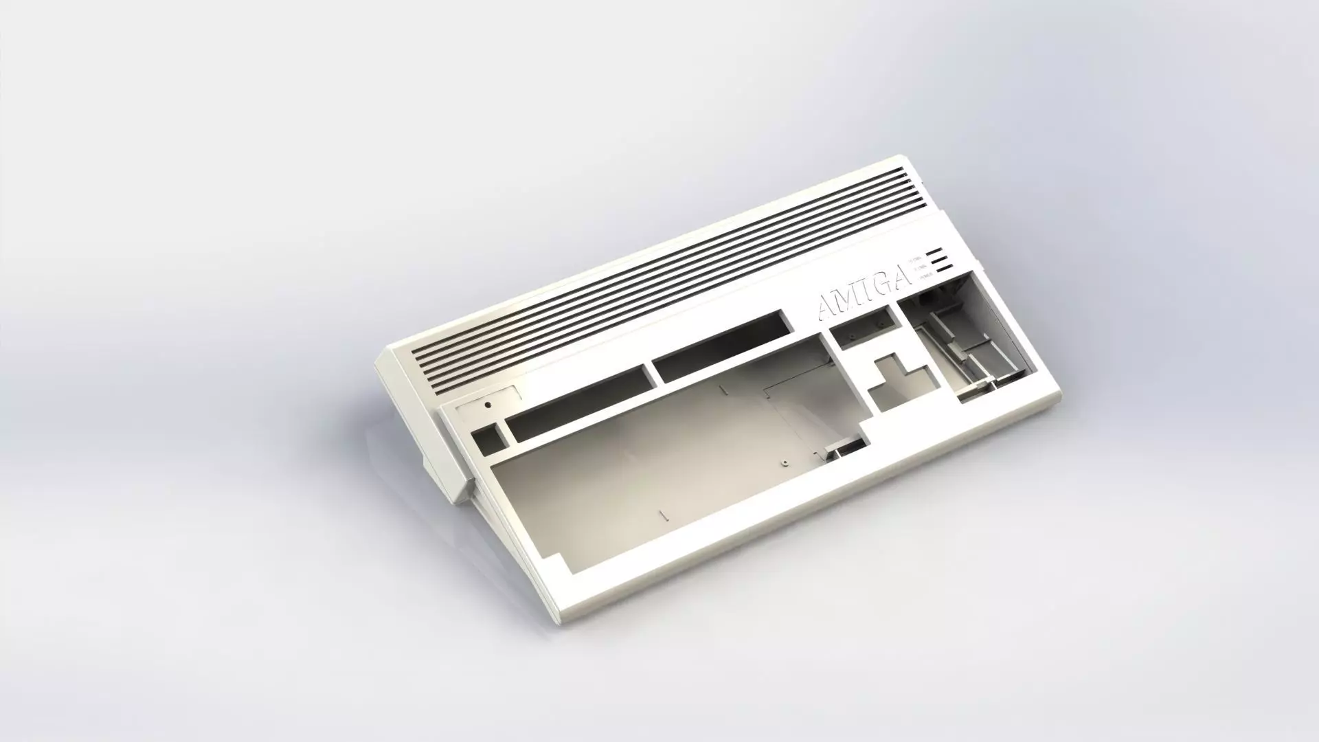 Commodore Amiga 1200 enclosure 3D print model_0