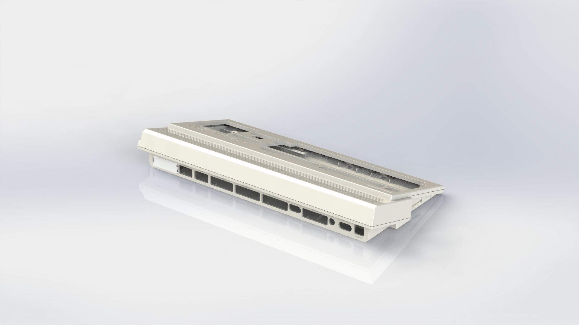 Commodore Amiga 1200 enclosure 3D print model_7