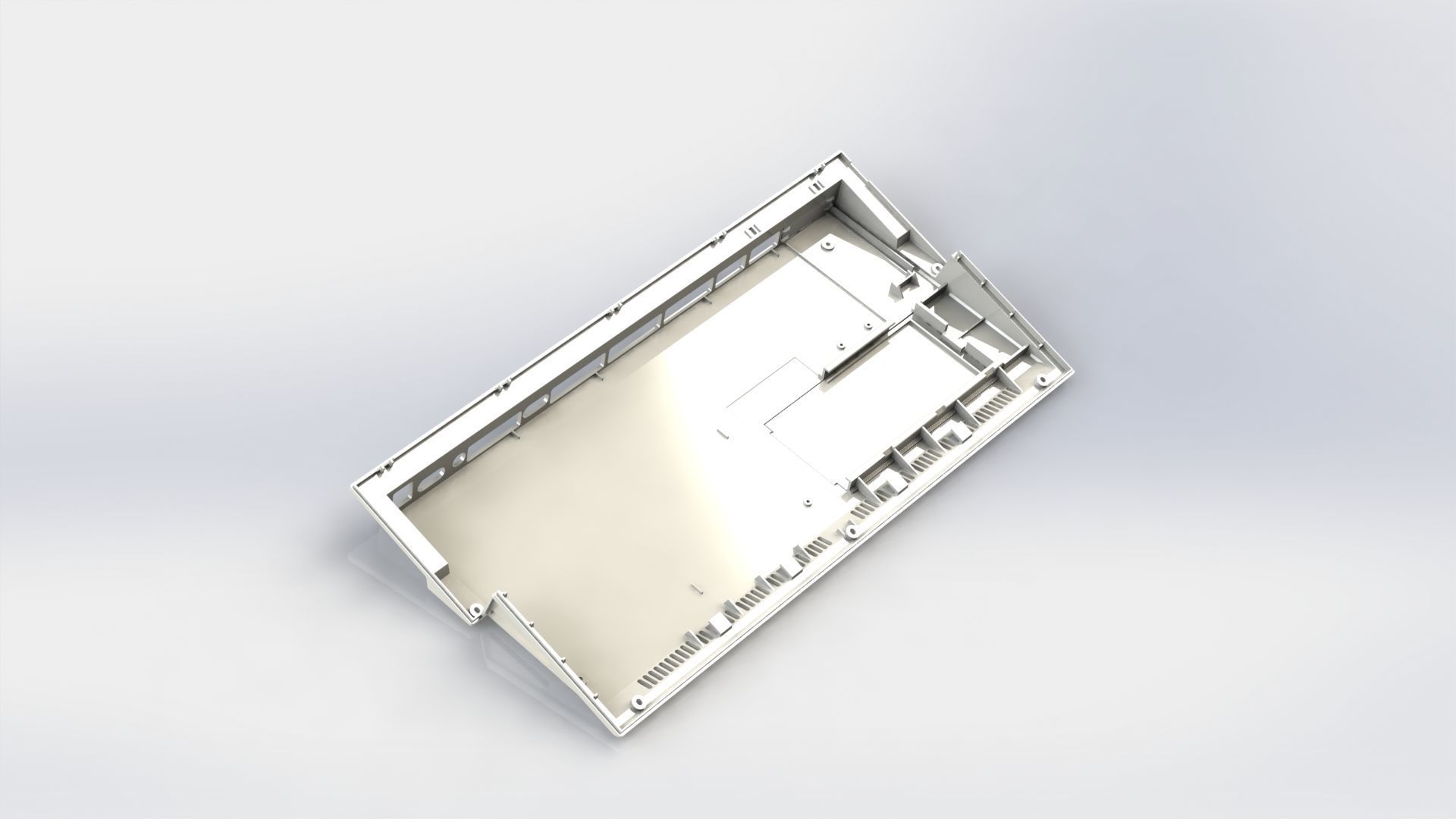 Commodore Amiga 1200 enclosure 3D print model_10