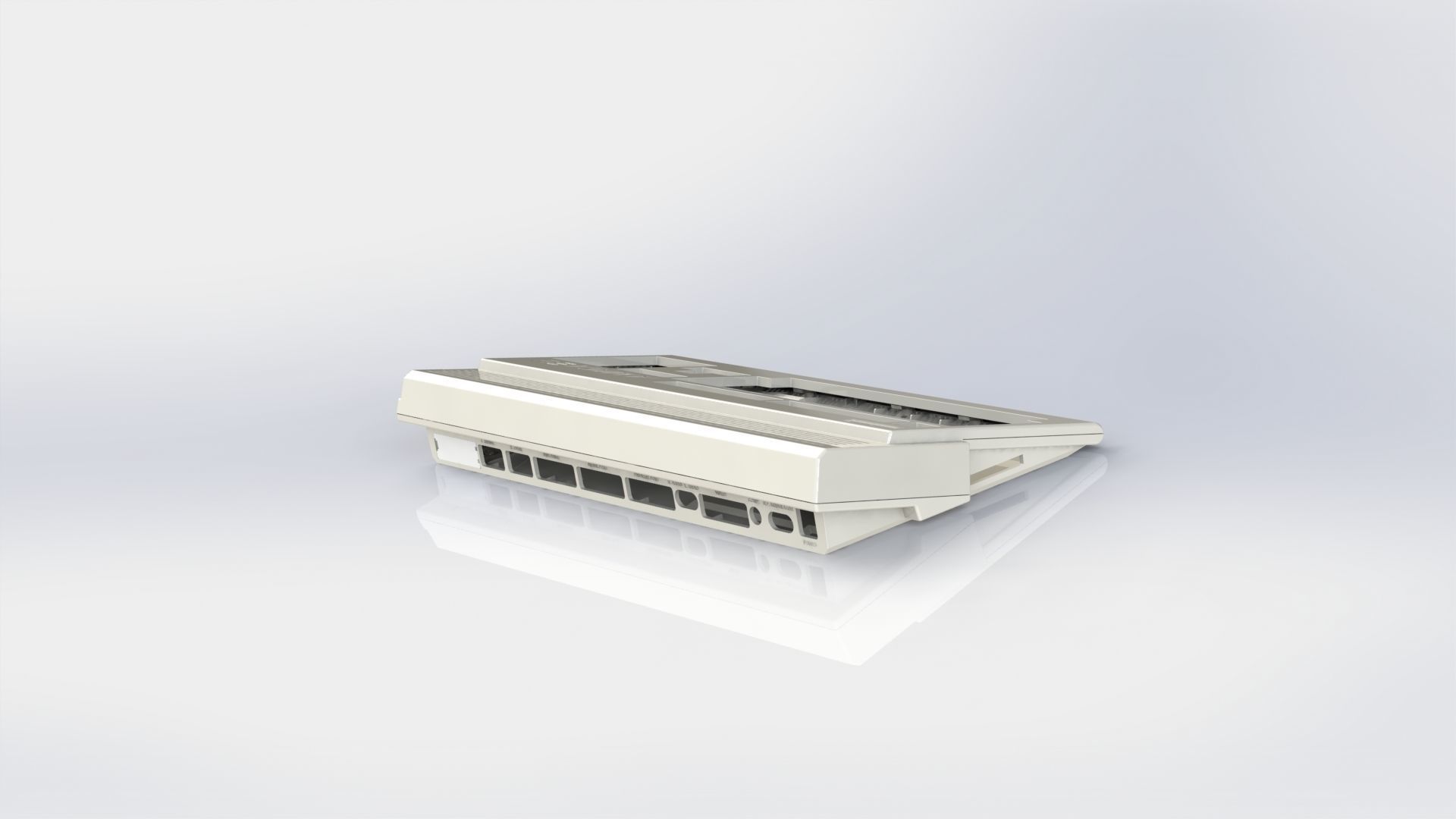 Commodore Amiga 1200 enclosure 3D print model_22