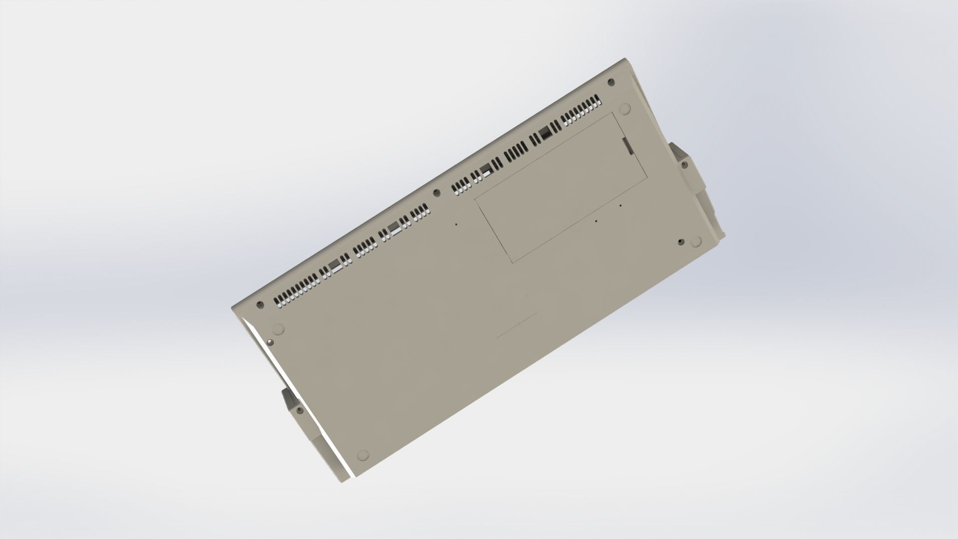 Commodore Amiga 1200 enclosure 3D print model_1