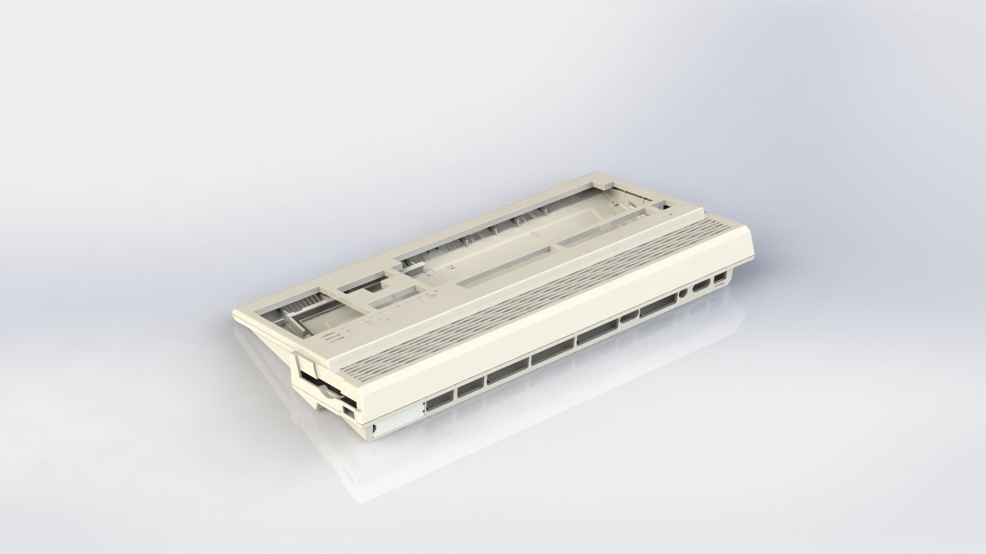 Commodore Amiga 1200 enclosure 3D print model_19