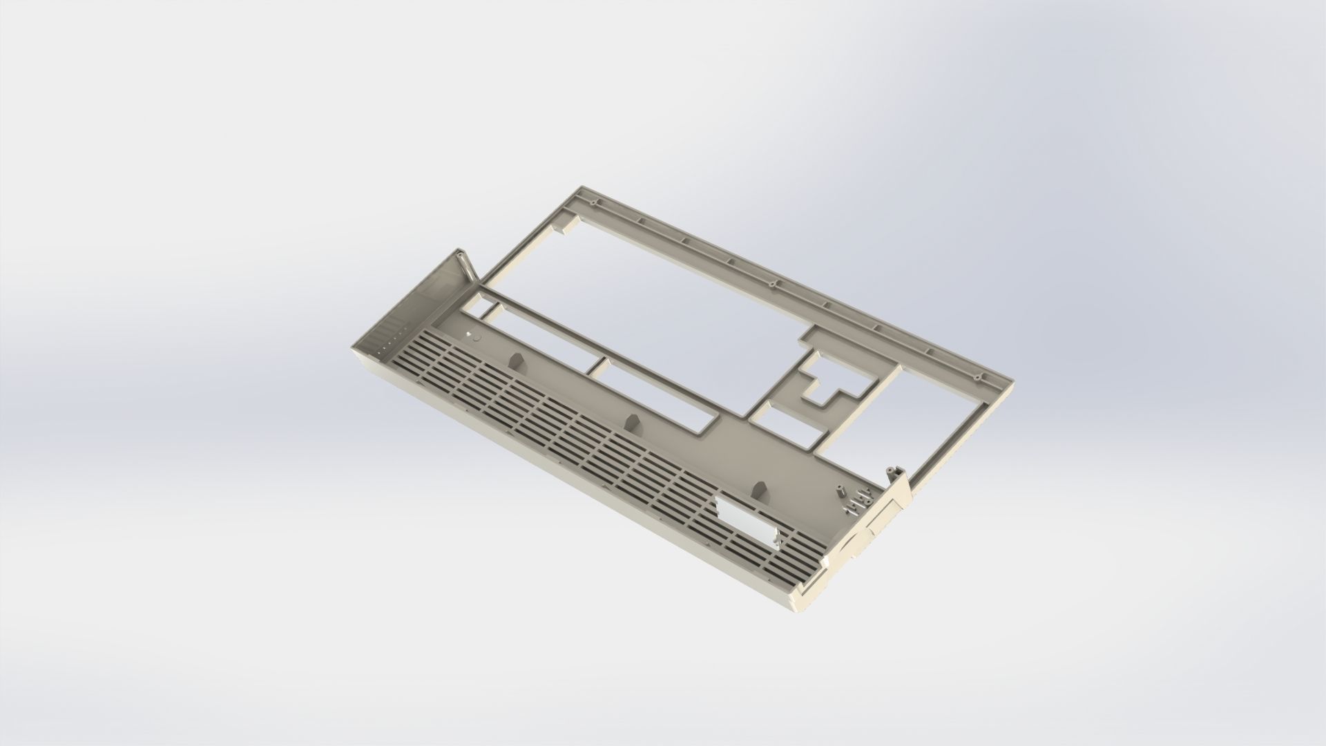 Commodore Amiga 1200 enclosure 3D print model_12