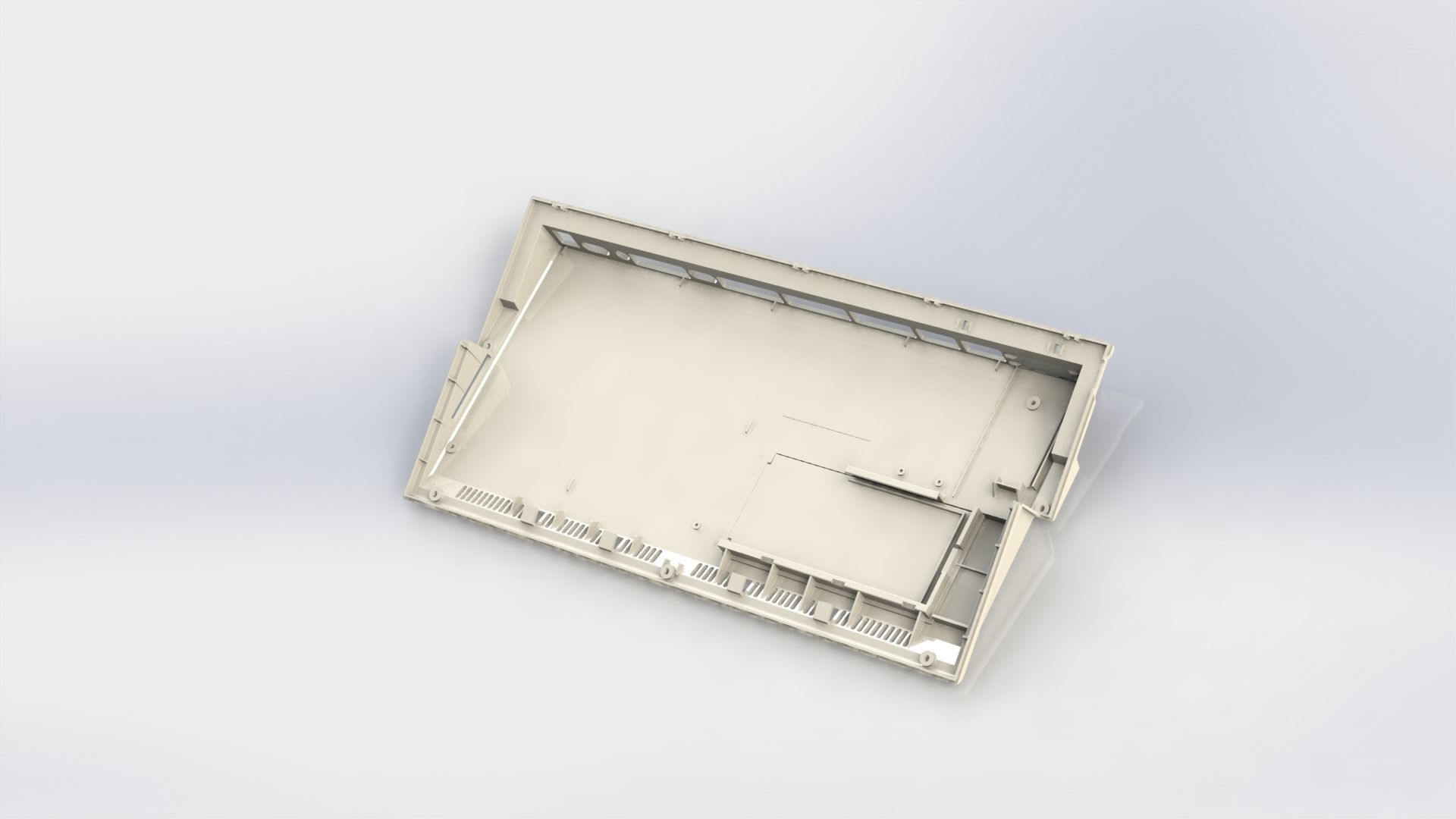 Commodore Amiga 1200 enclosure 3D print model_9