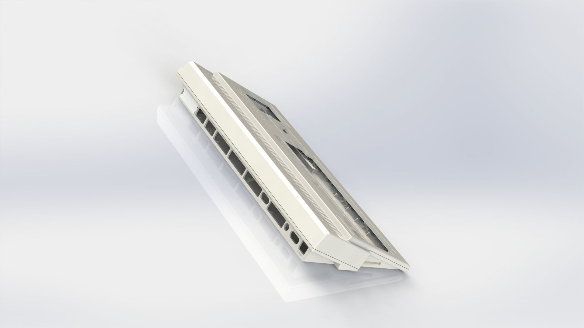 Commodore Amiga 1200 enclosure 3D print model_4