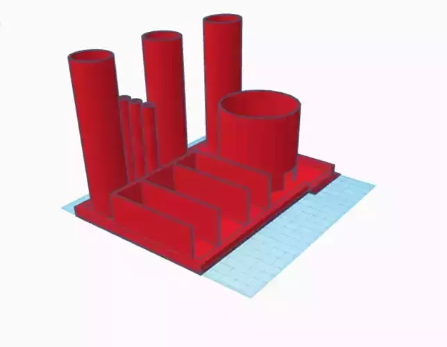 Dish Washing Tools Holder 3D print model