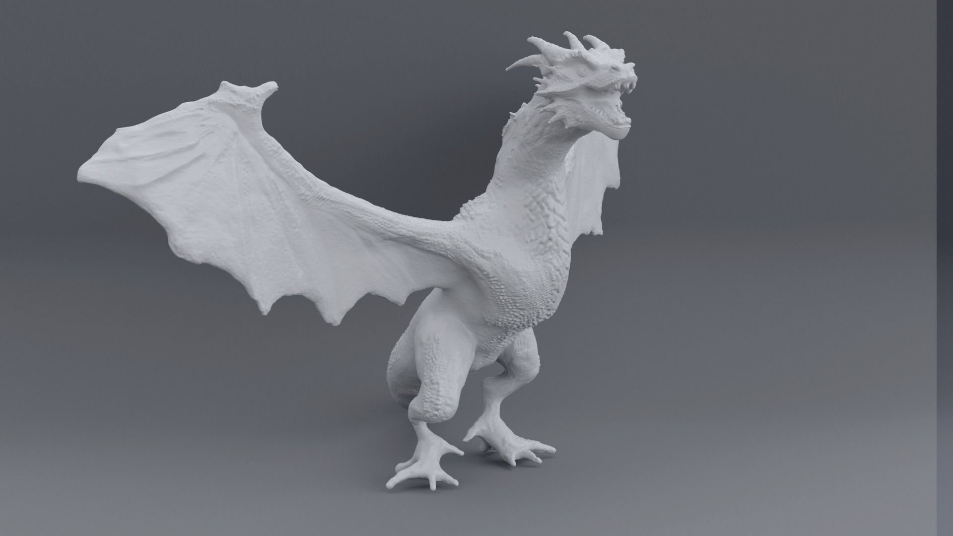 Dragon Wyrm 1   3D model_3