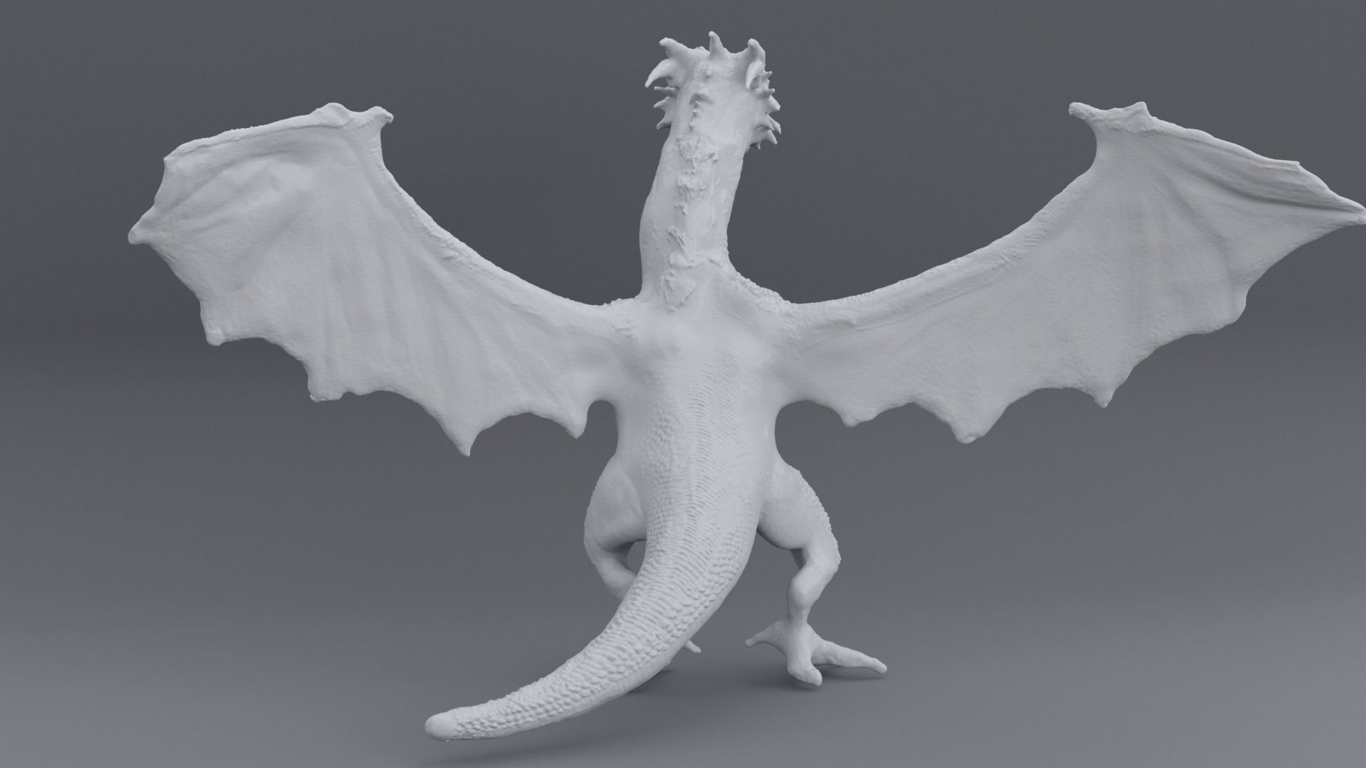 Dragon Wyrm 1   3D model_2