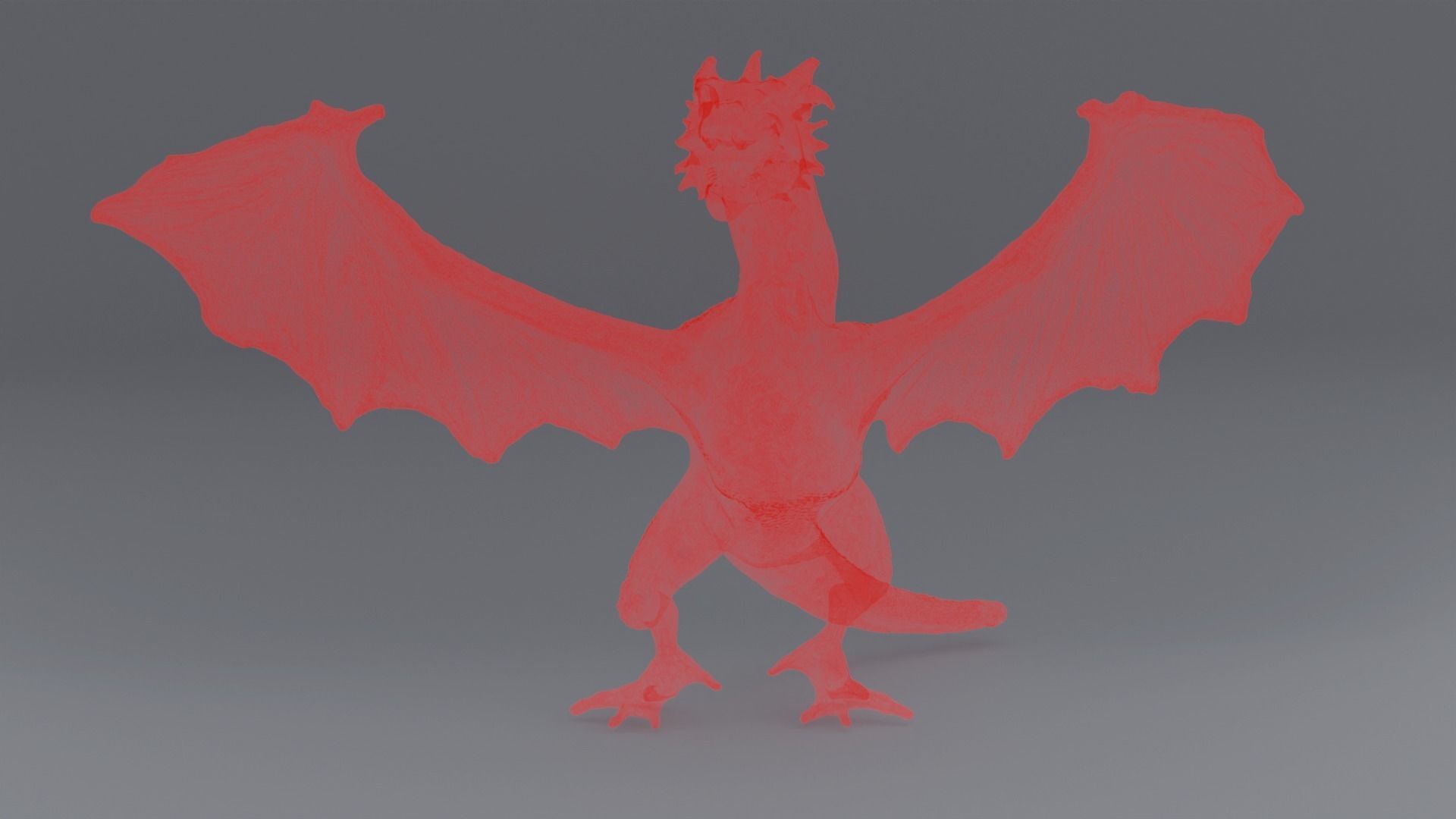 Dragon Wyrm 1   3D model_7