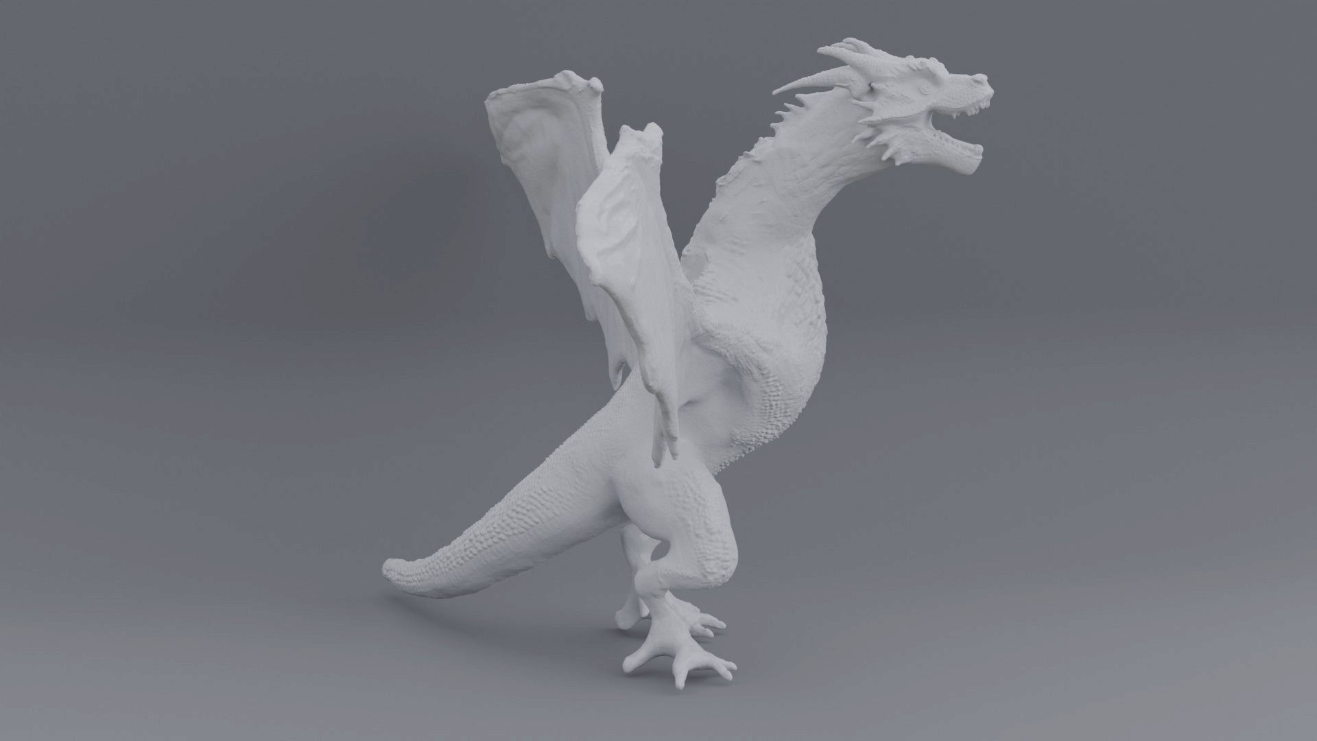 Dragon Wyrm 1   3D model_6