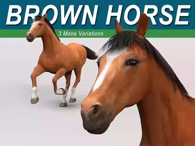 Horse - Brown