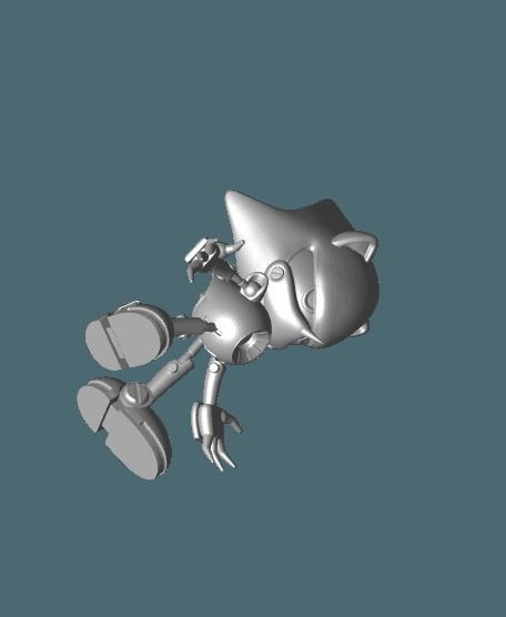 Metal Sonic - Sonic CD 3D print model_5