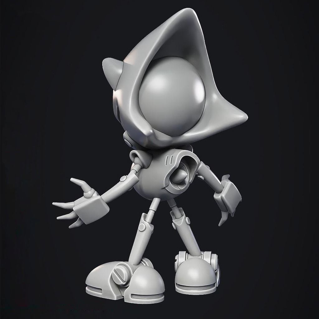 Metal Sonic - Sonic CD 3D print model_4