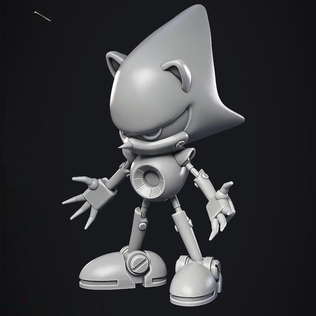 Metal Sonic - Sonic CD 3D print model_1