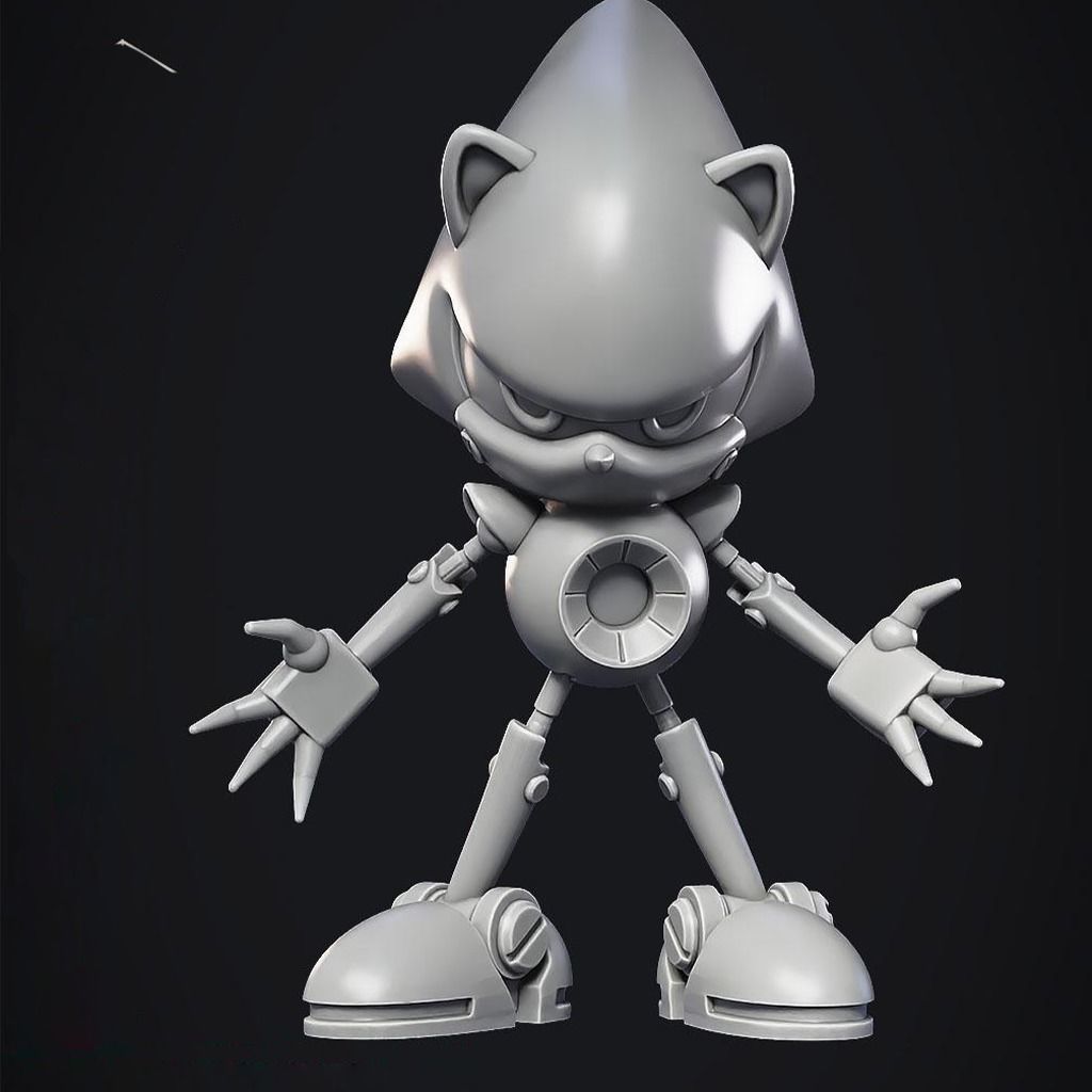 Metal Sonic - Sonic CD 3D print model_3