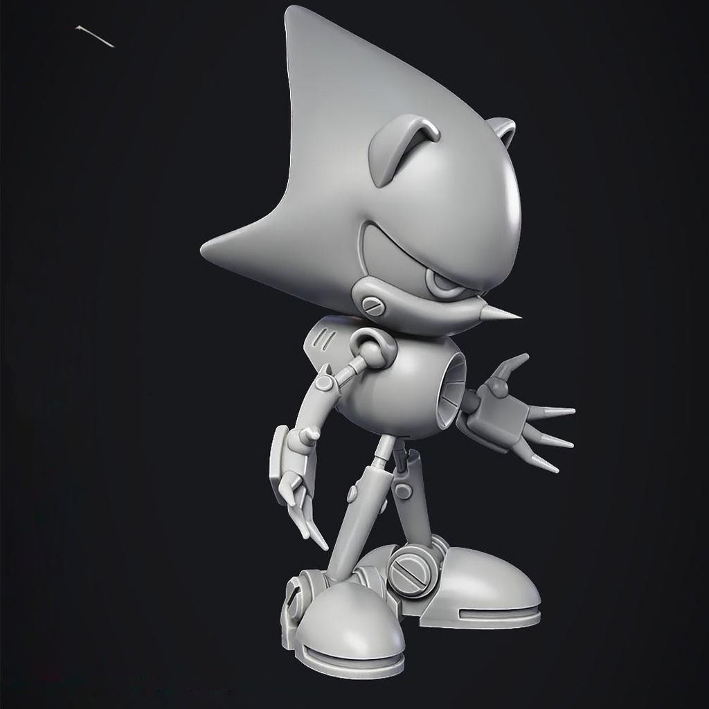 Metal Sonic - Sonic CD 3D print model_2