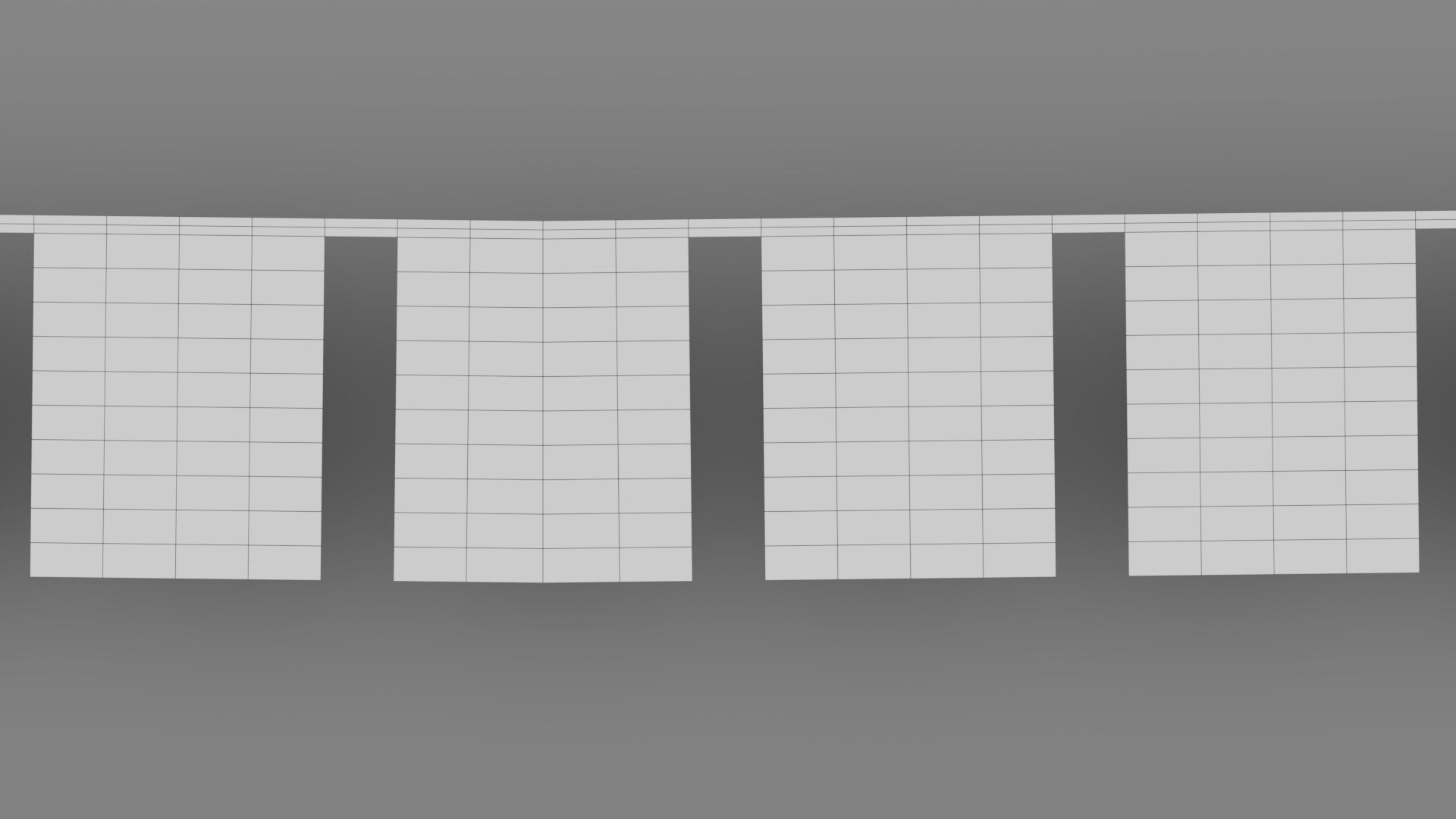 Tibetan Prayer Flags Game Ready for UE 5 or Maya Low-poly 3D model_3