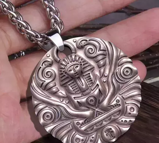 ANCIENT EGYPT STYLE PENDANT M01 3D print model