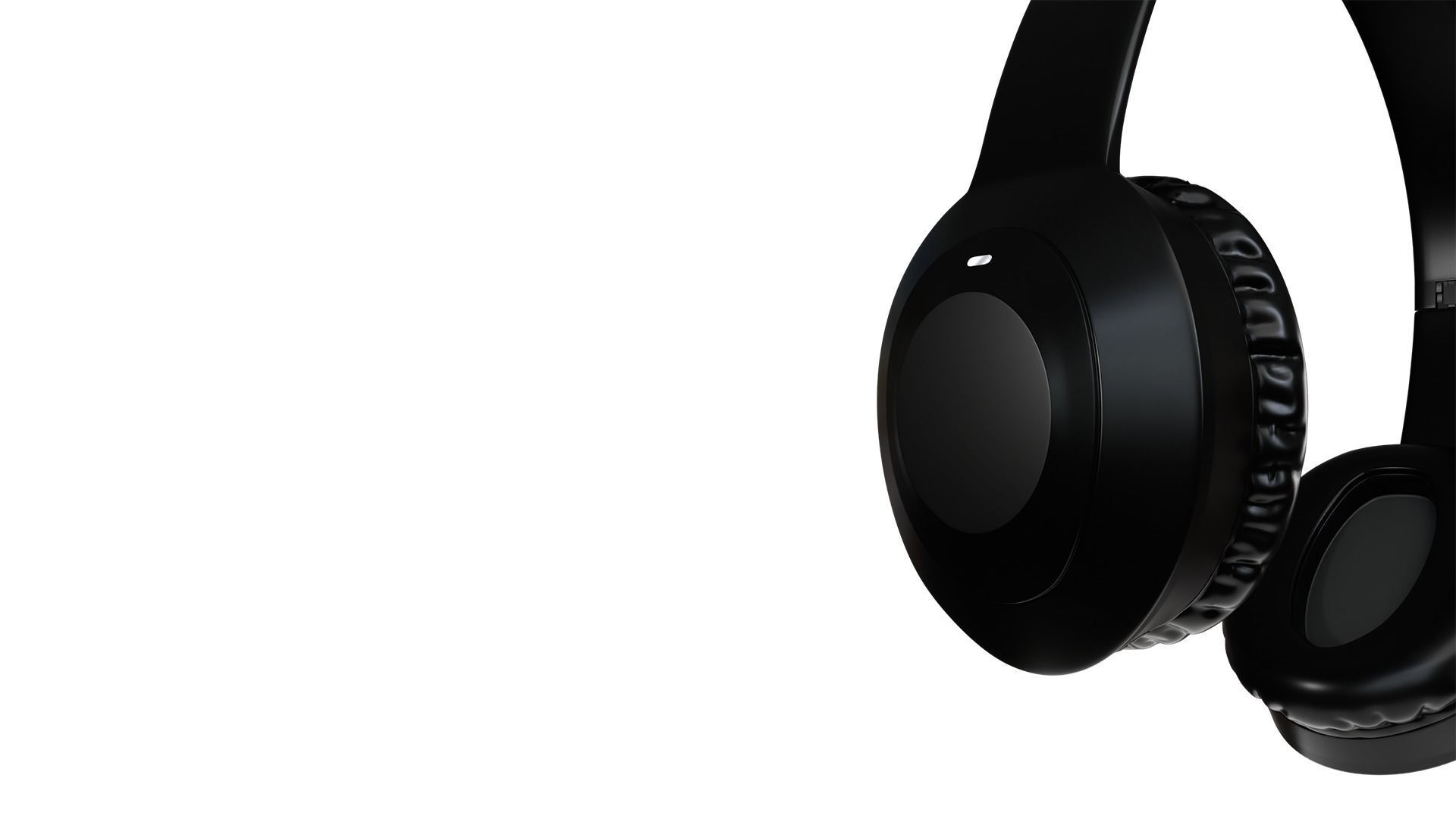 Headphone M5 HJ-4H Nexus Black 3D model_5