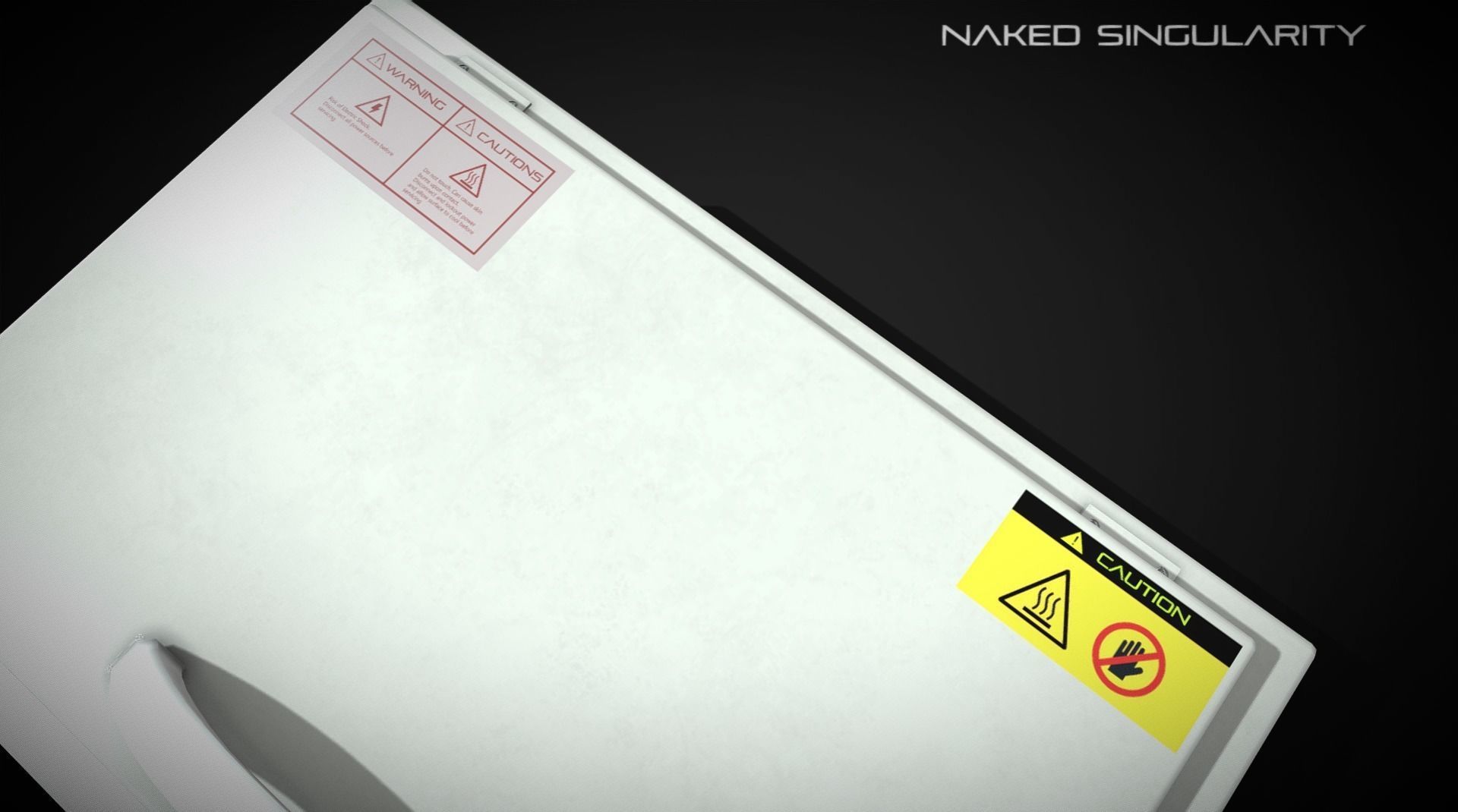 Autoclave  PBR Laboratory equipment electronic Low-poly 3D model_8