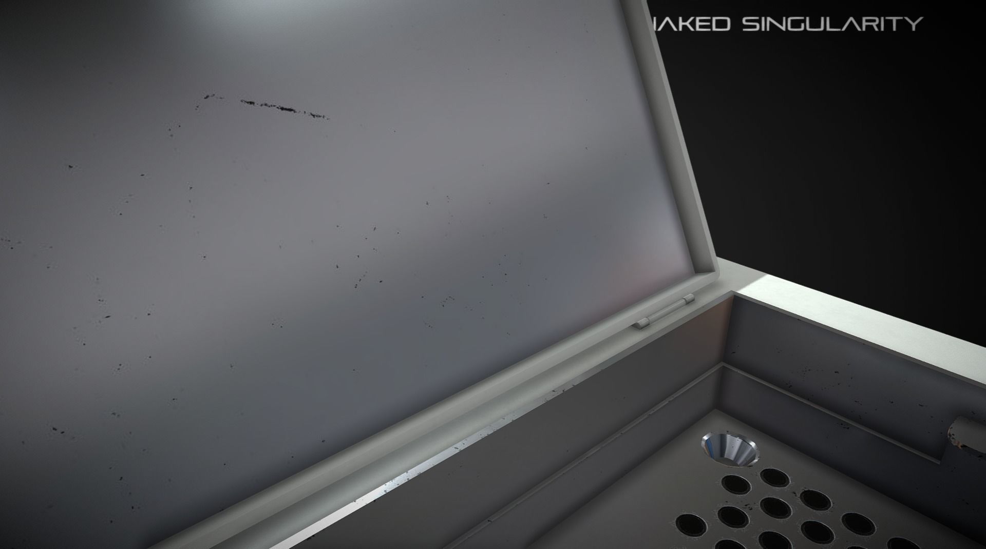 Autoclave  PBR Laboratory equipment electronic Low-poly 3D model_10