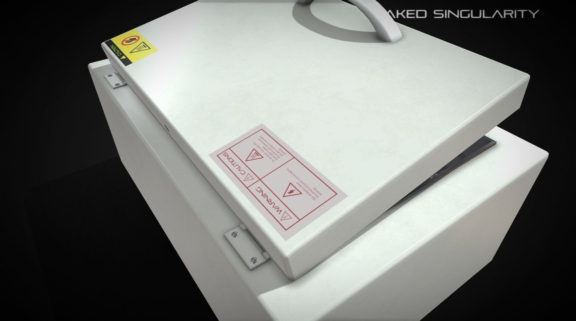 Autoclave  PBR Laboratory equipment electronic Low-poly 3D model_2