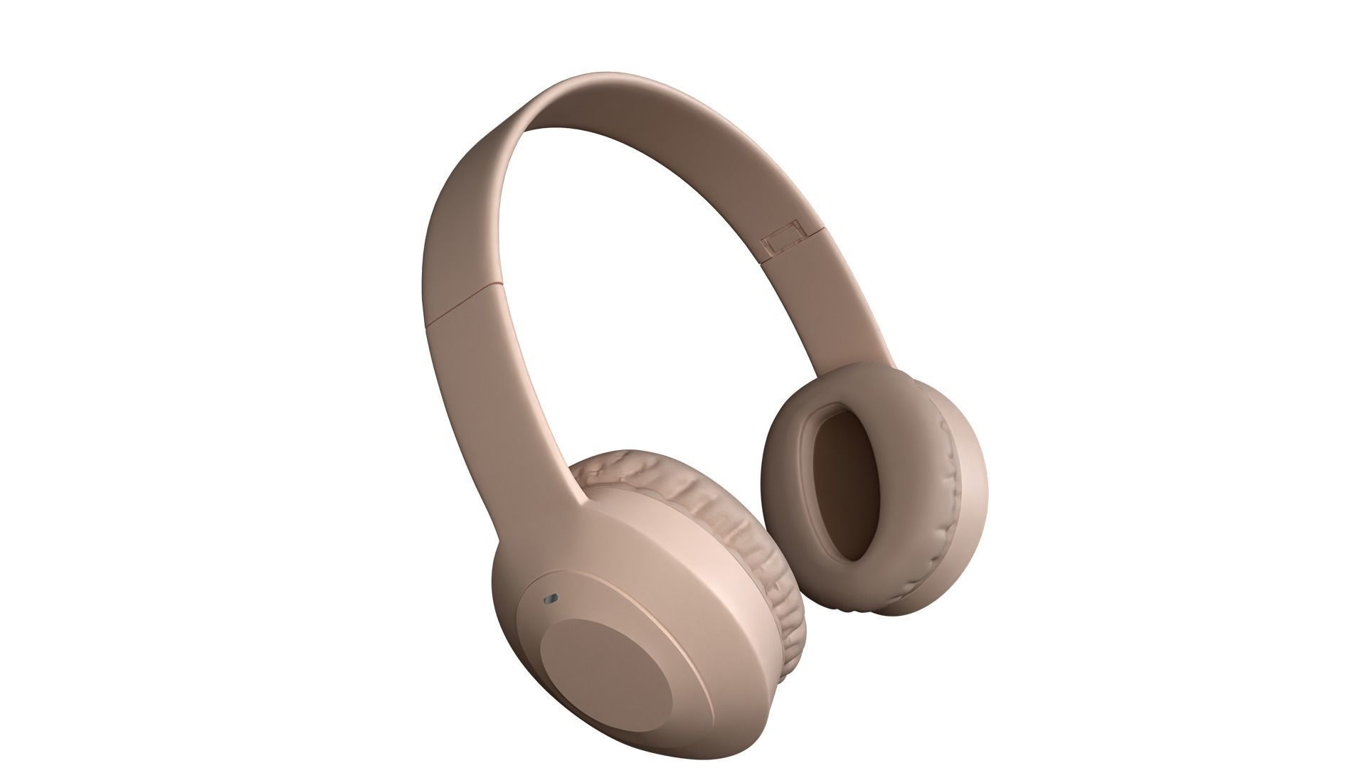 Headphone M5 HJ-4H Nexus Cream 3D model_2