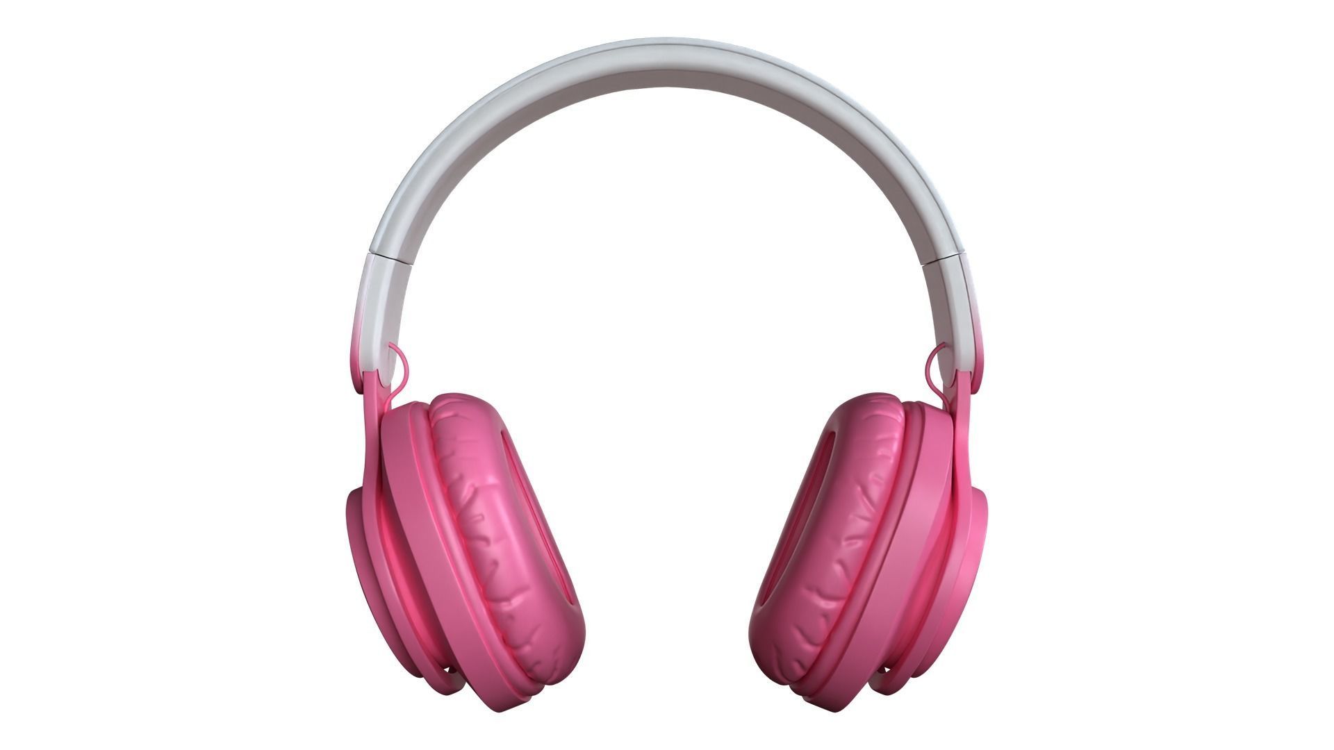 Headphone M6Plus HJ-4K Bhetrix Pink 3D model_1
