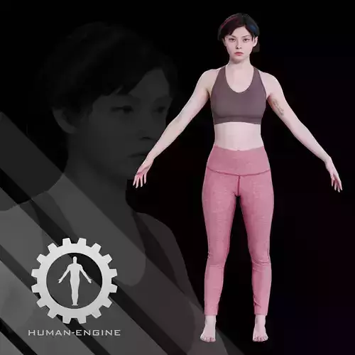 Female Scan - Amy A-pose 21