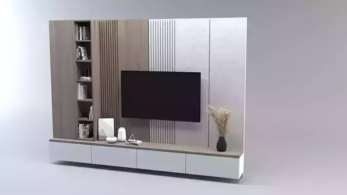 3D Tv wall tv shelves